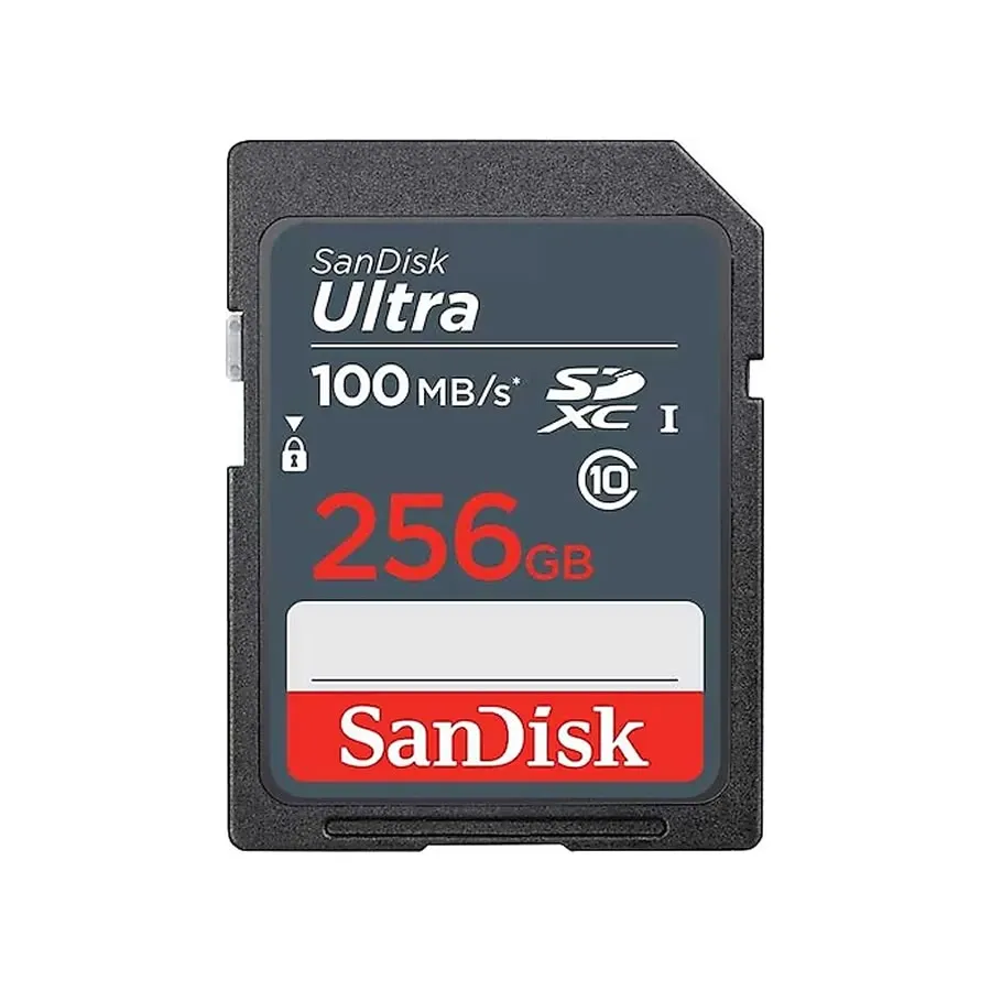 SanDisk Ultra 256GB SDXC Memory Card 100MB/s