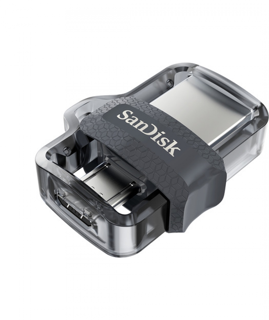 SanDisk Ultra Dual Drive m3.0 256GB Flash Bellek Grey & Silver