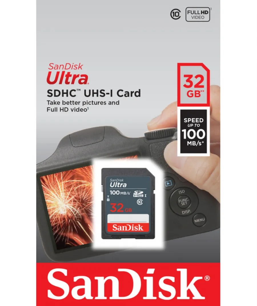 SanDisk Ultra SDHC Memory Card 32GB