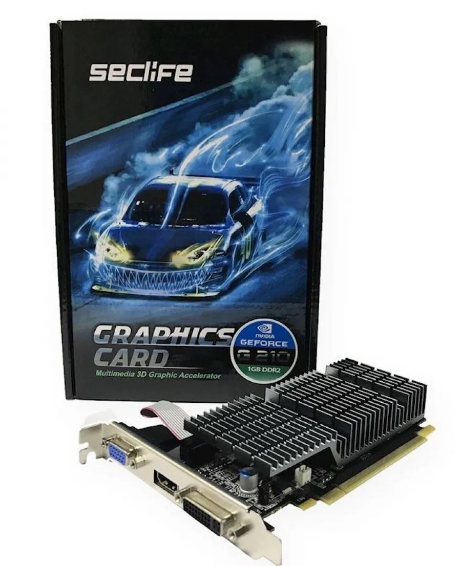 SECLIFE GEFORCE GT610 LP 2GB DDR3 64B 1XVGA 1XHDMI 1XDVI