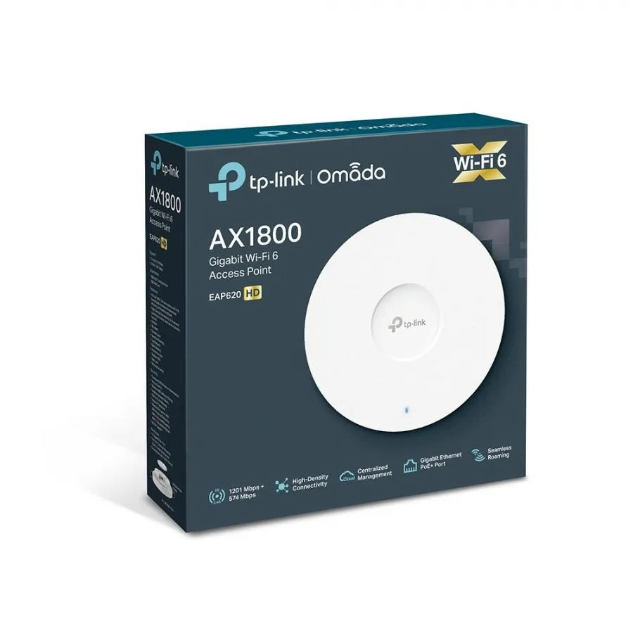 TP-LINK EAP620 HD AX1800 TAVAN TIPI WIFI6 ACCESS POINT