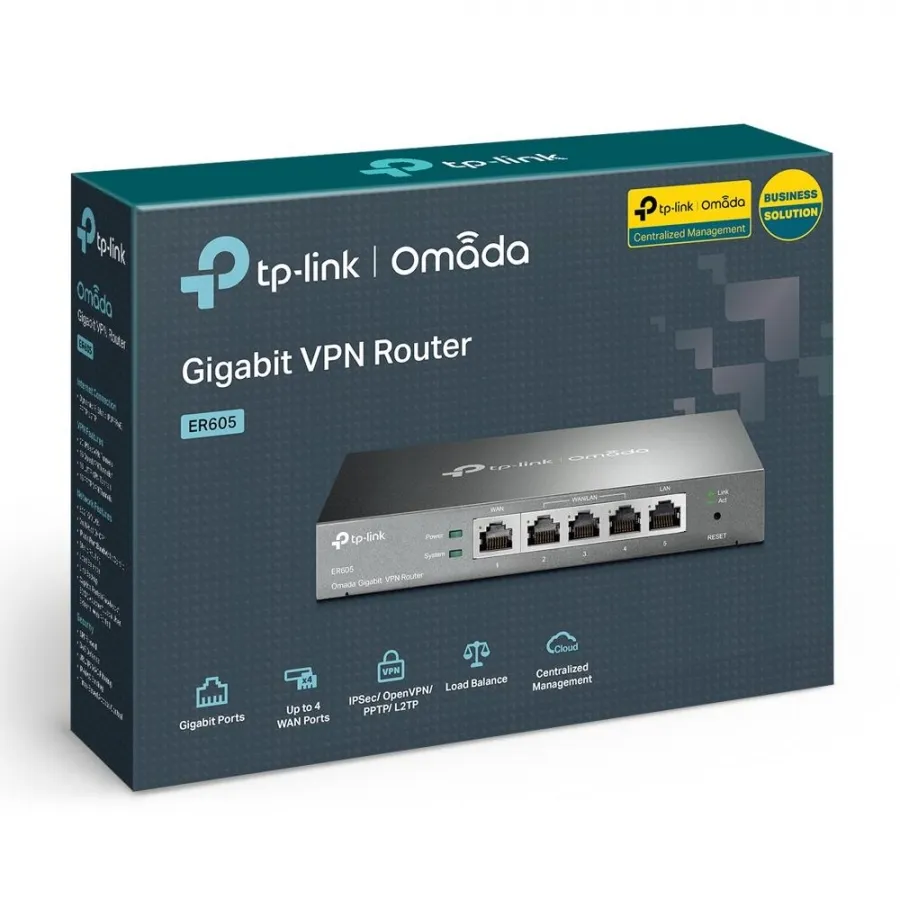 TP-LINK TL-ER605 OMADA GIGABIT VPN ROUTER
