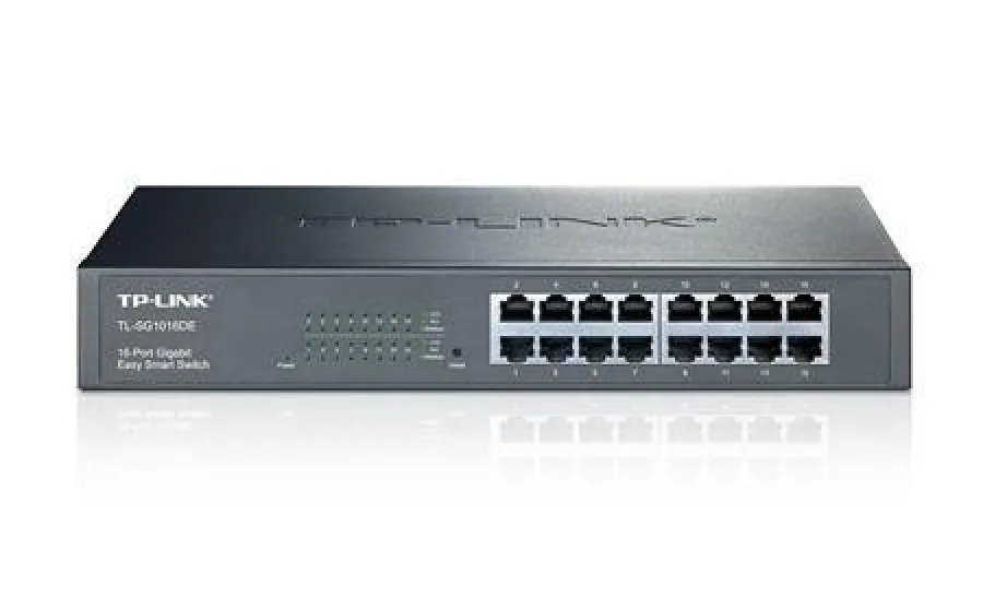 TP-LINK TL-SG1016DE 16 PORT 10/100/1000 GIGABIT EASY SMART SWITCH
