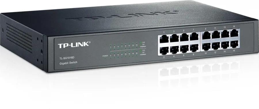 TP-LINK TL-SG1024D 24 PORT 10/100/1000 RACKMOUNT SWITCH