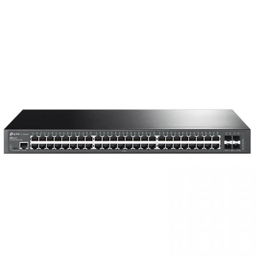 TP-LINK TL-SG3452X 48 PORT GIGABIT 4X 10GB SFP L2+ YONETILEBILIR RACKMOUNT SWITCH