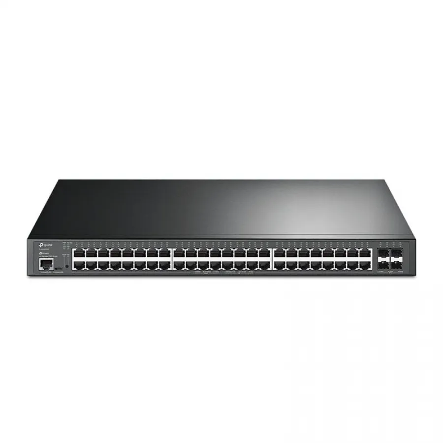 TP-LINK TL-SG3452XP 48 PORT GIGABIT + 4X 10GB SFP YONETILEBILIR 500W POE L2+ RACKMOUNT SWITCH