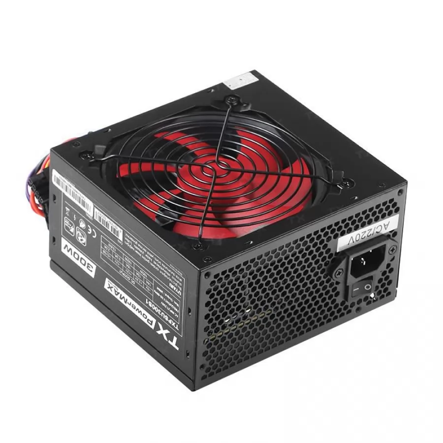 TX POWERMAX TXPSU300S1 120MM 2SATA 2IDE 300W POWER SUPPLY