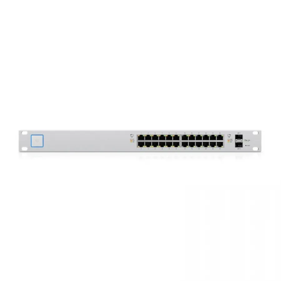 UBNT US-24-250W 24 PORT GIGABIT+2X1GB SFP+ CONSOL PORT 802.3AT/AF YÖNETİLEBİLİR 250W RACKMOUNT POE SWITCH
