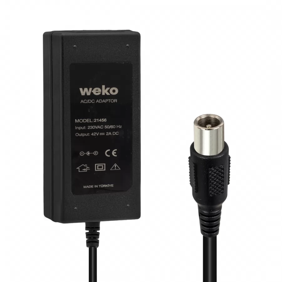 Weko WK-21456 Xiaomi M365 42 Volt 2 Amper Elektrikli Scooter Şarj Cihazı Adaptörü